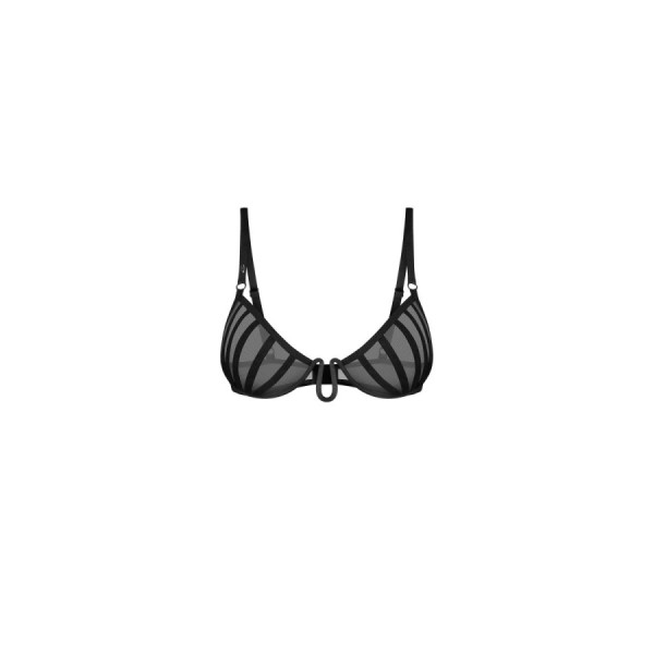 Aurorium demi-soutien-gorge noir